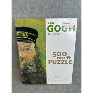 Van Gogh The Postman Puzzle 500pc Art Portrait of Joseph-Etienne Rouiin